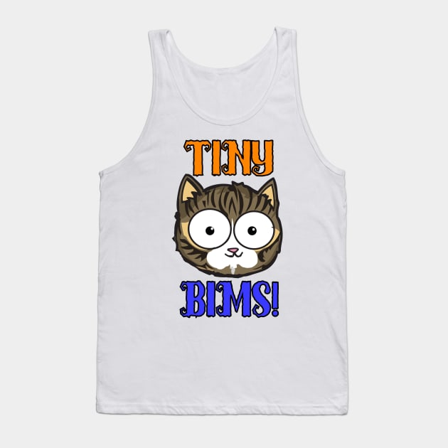 Tiny Bims the cat Tank Top by RLGS store